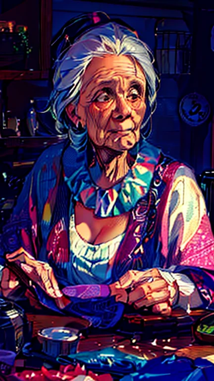 Cursed Old Woman,　Wrinkled old lady