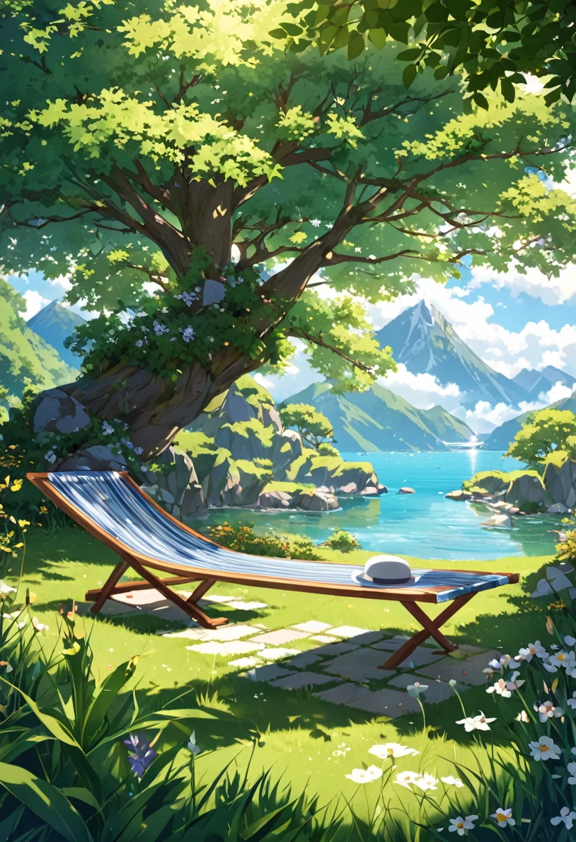 A quite place  relaxing