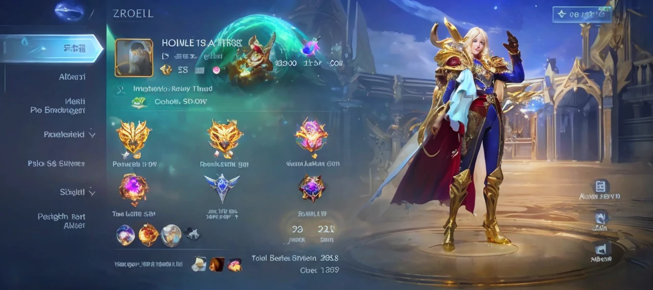 (masterpiece、Highest quality、High resolution、8K、16K)、((Alone in space、Beautiful Goddess、Standing posture、フローティング in the sky like a star))、(whole body)、Golden Cape、White long dress、No sleeve、Gold Bracelet、Blonde Hair、Beautiful brown eyes、Elegant and detailed face、Graceful operation、Right hand on chest、Professional Lighting、The universe is full of light、Countless stars and nebulae、