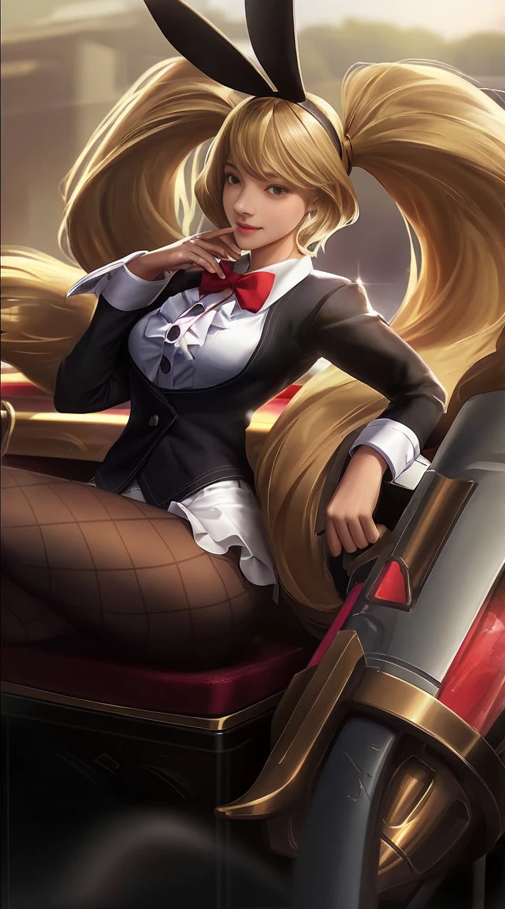 neat college girl, , (school uniform, summer clothes, short sleeves), outside the athletic field, (slim), photorealistic, detail, skin texture, ultra detail, delicate sexy collarbone, smile, super detailed face, detailed lips, detailed eyes, breast enhancement, waist thin
