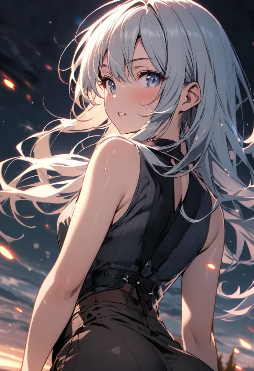 looking back,