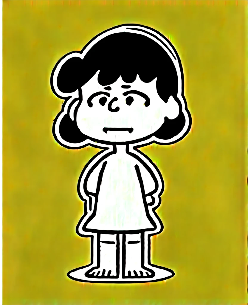score_9, score_8, score_7, BREAK, 1girl, solo, lucy, black hair, (completely nude:1.2),chibi,