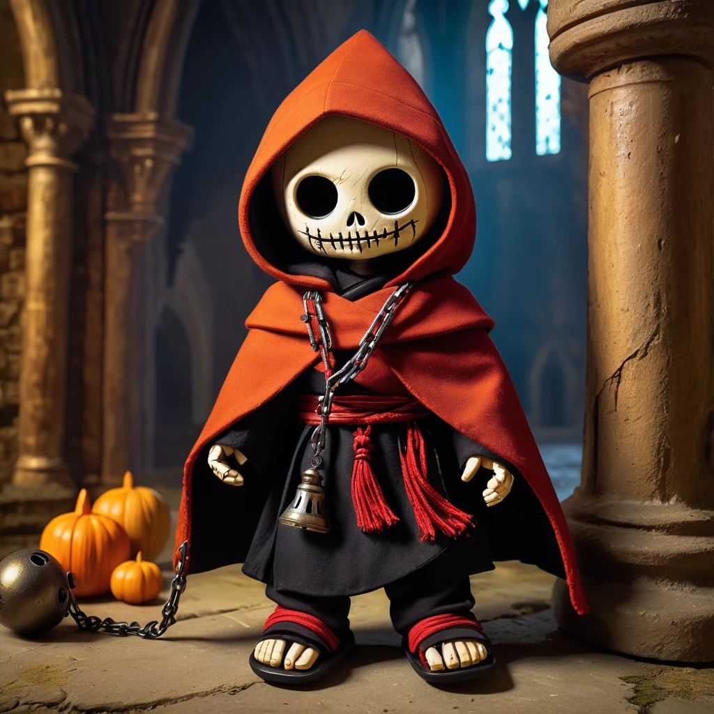 (knitted toy voodoo doll:1.7), (Voodoo Cloak of Shadows:1.8), (Clothing: ethereal cloak with shadow patterns:1.0), (Accessories: shadow dagger, glowing amulet, spectral mask:1.2), (Background: shadowy alley with creeping fog, eerie light, and ghostly whispers:1.2), (full body:1.0), best quality, masterpiece, detailed soft oil painting, detailed background, dramatic cinematic lighting, soft edge lighting, professional, dramatic lighting, hard edge lighting, ultra quality, 4k, masterpiece, best quality, 8k, ultra high definition, high resolution, extremely detailed