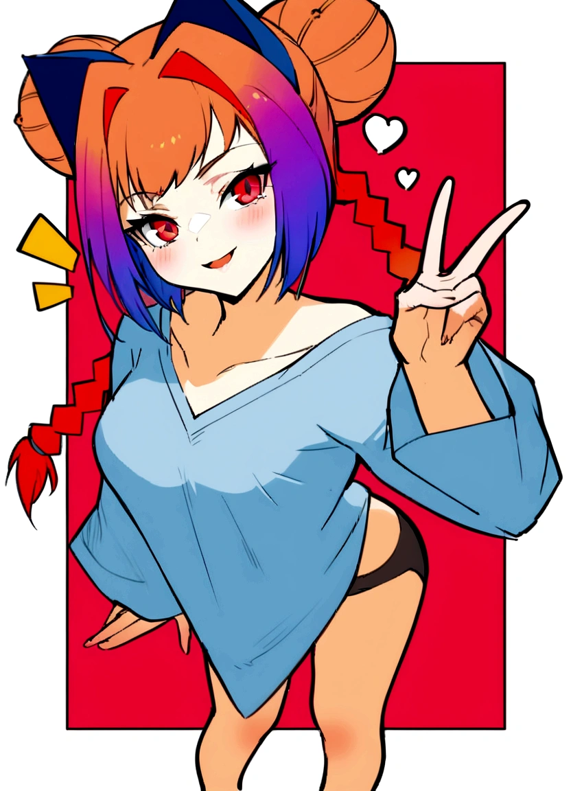 ultra-detailed, masterpiece, highest quality, red eyes, pov,smile,blush