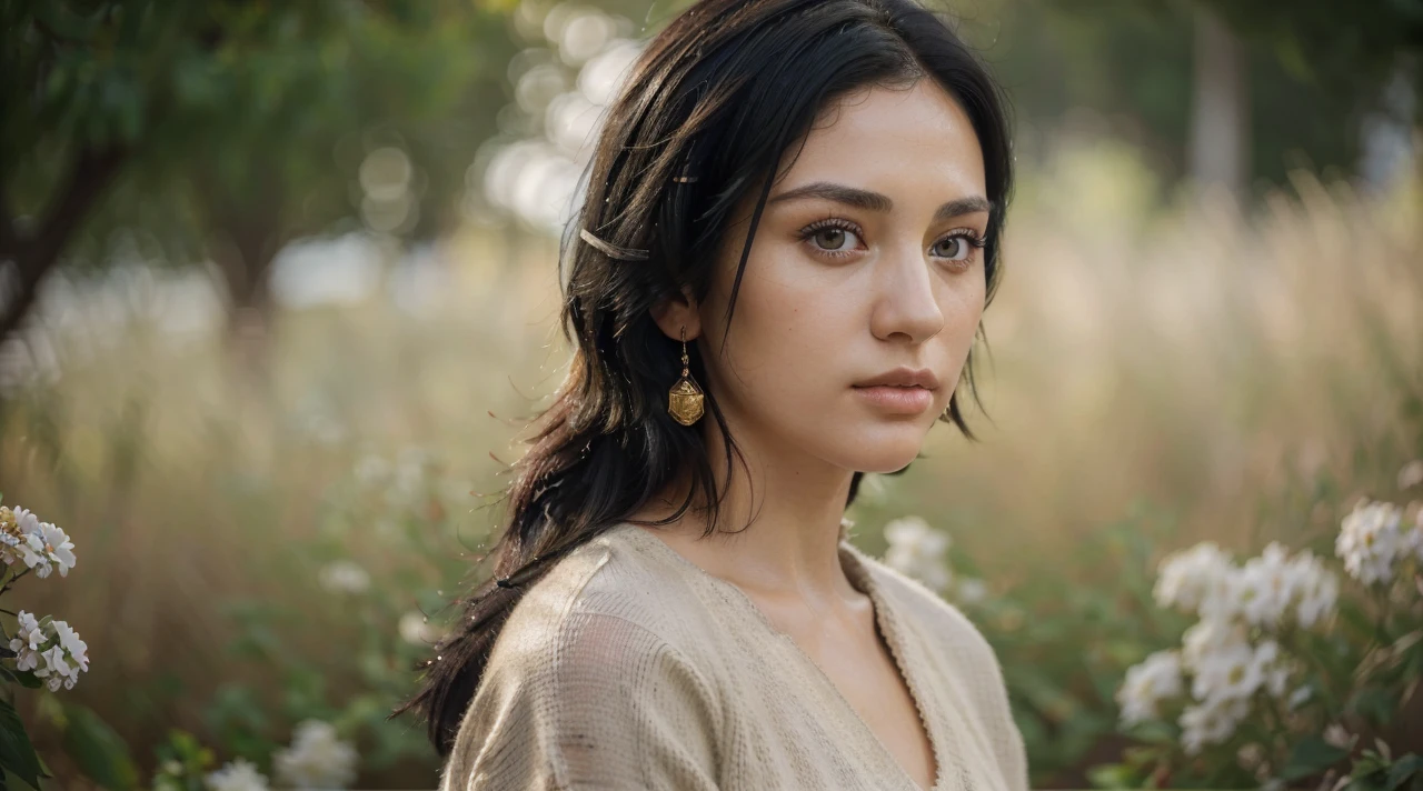 (masterpiece:1.3), (8k, photorealistic, RAW photo, best quality: 1.4), (1girl), beautiful face, (realistic face), (black hair, short hair:1.3), beautiful hairstyle, realistic eyes, beautiful detailed eyes, (realistic skin), beautiful skin, (sweater), absurdres, attractive, ultra high res, ultra realistic, highly detailed, golden ratio