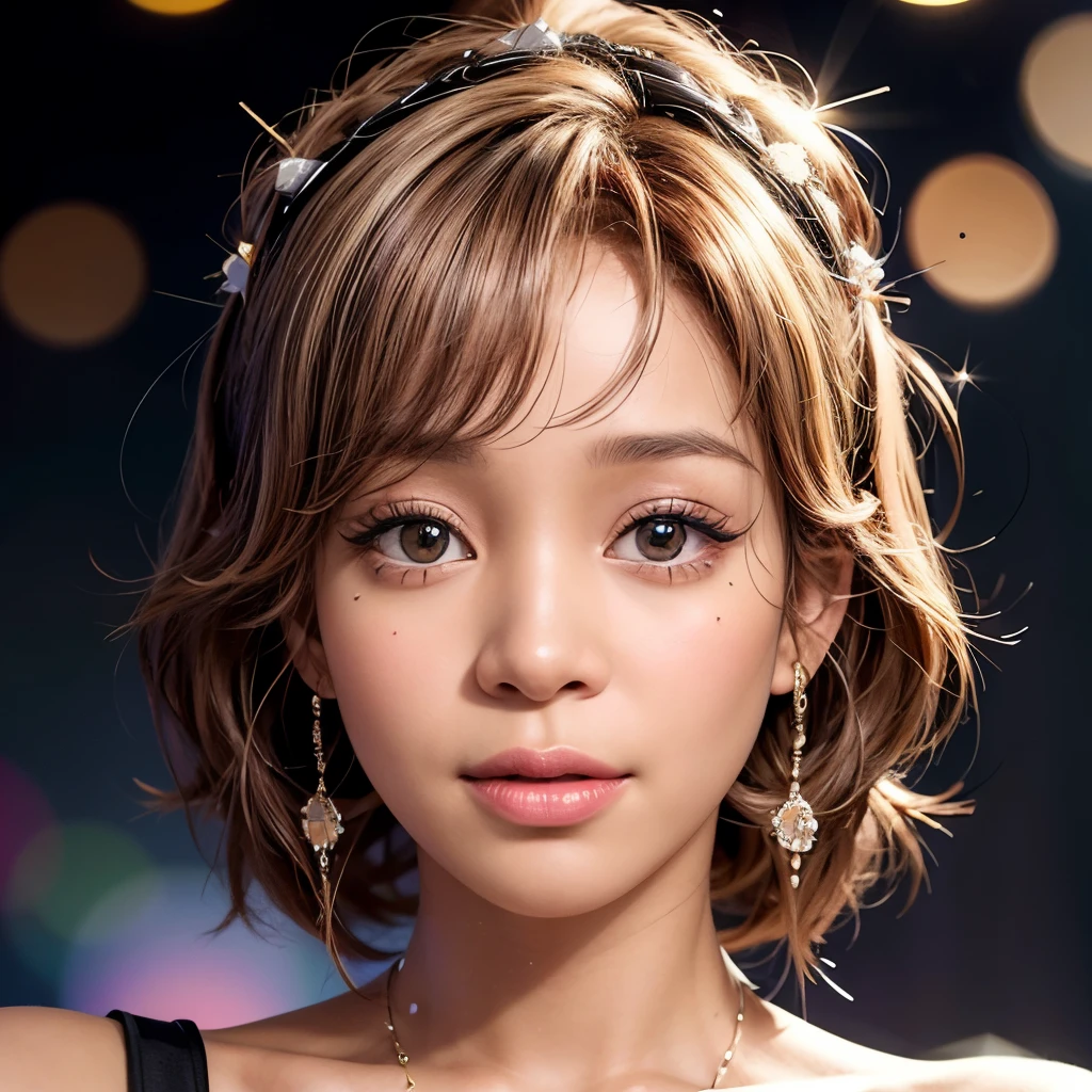 NSFW, 8k, High-level, absurd, masterpiece, best quality, primitive, very detailed CG, very detailed wallpaper, perfect lighting, Extremely detailed (((The personifying " Whitney Houston " as a Little Girl))), MysticSight, Tyndall effect, Tyndall scattering, Studio gray background with (many Dazzling RainbowColor particles BokeH:1.28), (RoundlyButts, ThighGap), (Exposed:0.4), (Assfocus with looking ahead), BREAK (NOGIZAKA face variations) Extremely Detailed very KAWAII face variations, perfect anatomy, Childish, captivating gaze, elaborate detailed Eyes with (sparkling highlights:1.28), long eyelashes、Glossy RED Lips with beautiful details, Coquettish tongue, Rosy cheeks, Radiant PearlSkin with clear transparency . { (Dynamic LifeLike expressions:1.4) | :d) }, (large eyes:-1) .
