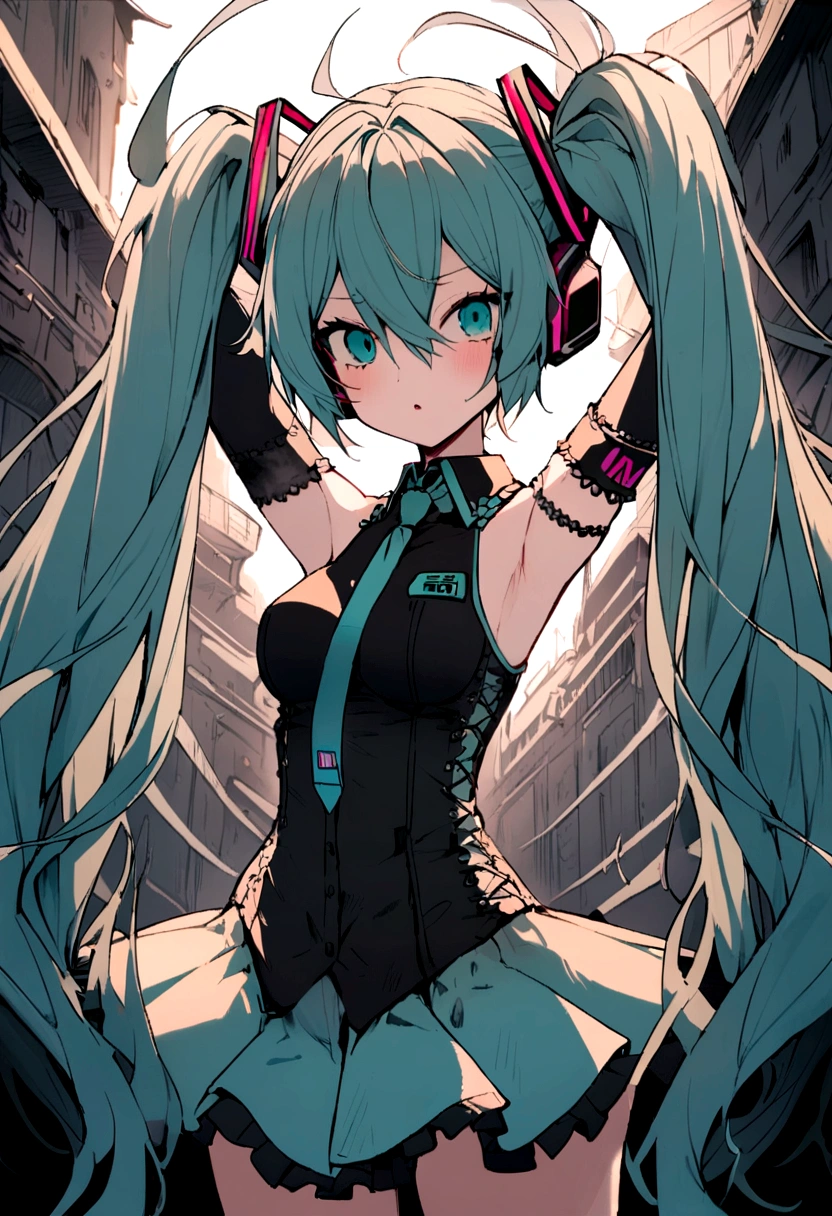 (((Obra maestra, hatsune miku, vocaloid, Super detailed