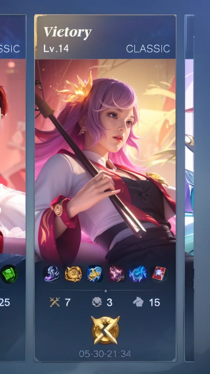 32K（tmasterpiece，k hd，hyper HD，32K）Long flowing lilac hair，Back basement，zydink， a color，  Haizhou people （Raised sexy）， （Burgundy silk scarf）， Combat posture， looking at the ground， long whitr hair， Floating cloves， Fire cloud pattern light gold headdress， Chinese long-sleeved gold silk spacesuit， （abstract ink splash：1.2）， smoky background，Lotus protector（realisticlying：1.4），lilac purple hair，Fog on the road，smoke in the background， A high resolution， the detail， RAW photogr， Sharp Re， Nikon D850 Film Stock Photo by Jefferies Lee 4 Kodak Portra 400 Camera F1.6 shots, Rich colors, ultra-realistic vivid textures, Dramatic lighting, Unreal Engine Art Station Trend, cinestir 800，Long flowing lilac hair，Light transparent clothes