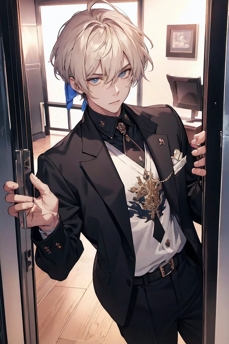 male,Dating game style,looking at the camera,masterpiece,Highest quality,