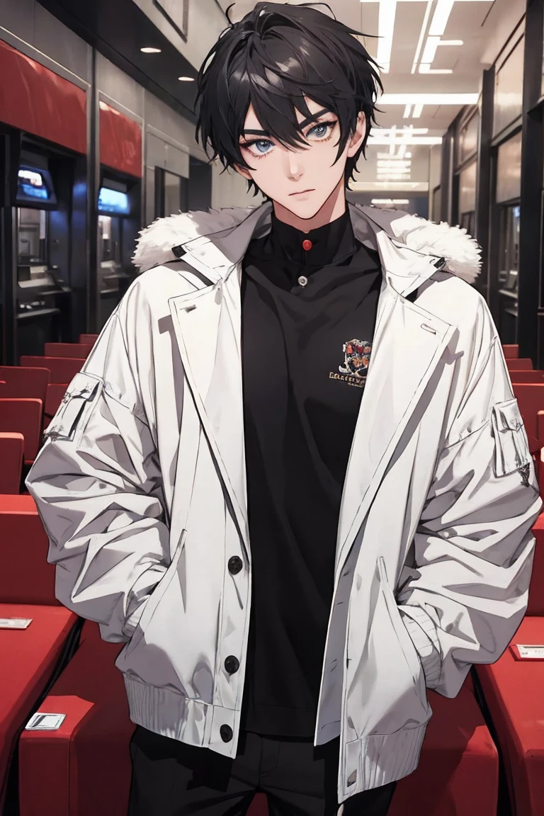male,Dating game style,looking at the camera,masterpiece,Highest quality,