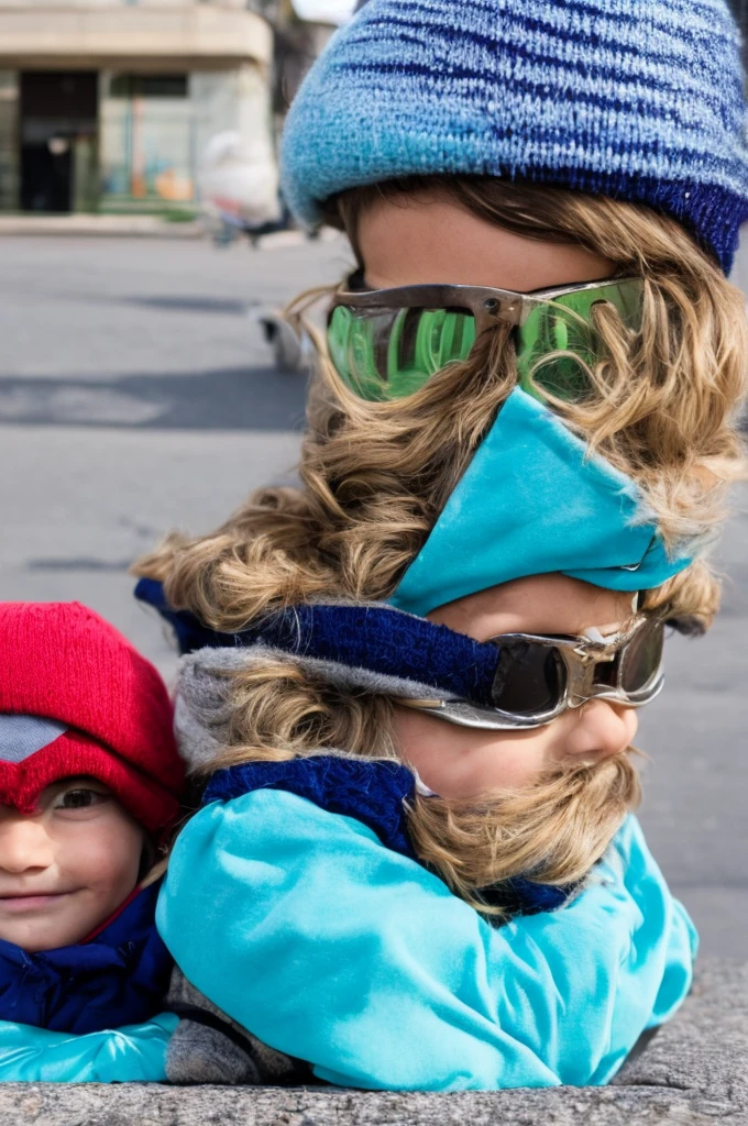 Dans le style fantastique, un jeune garçons qui maitrise la glace