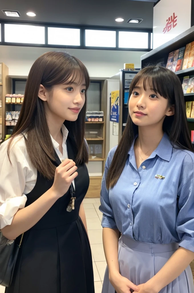 A beautiful girl goes to an interview at Yokaromon Nakasu and talks with the manager
