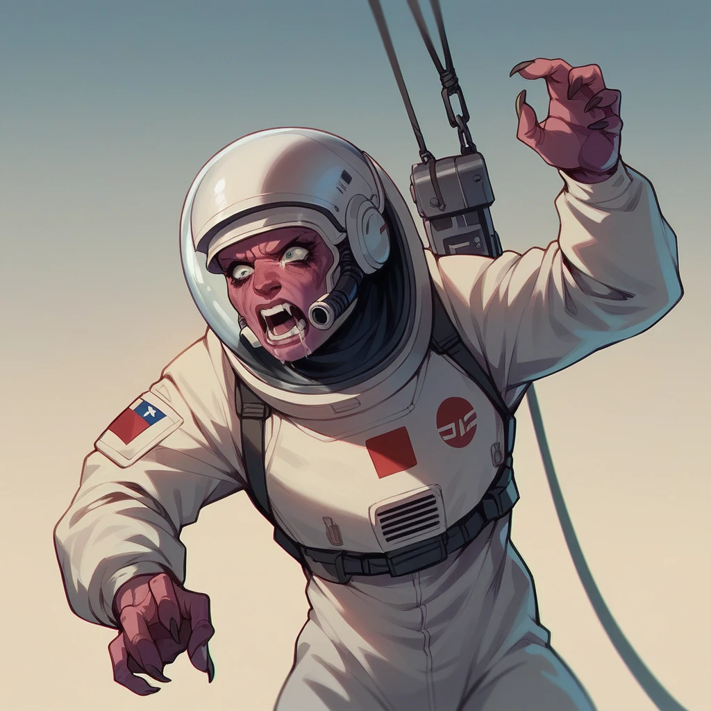 Alien girl, rape by astronaut