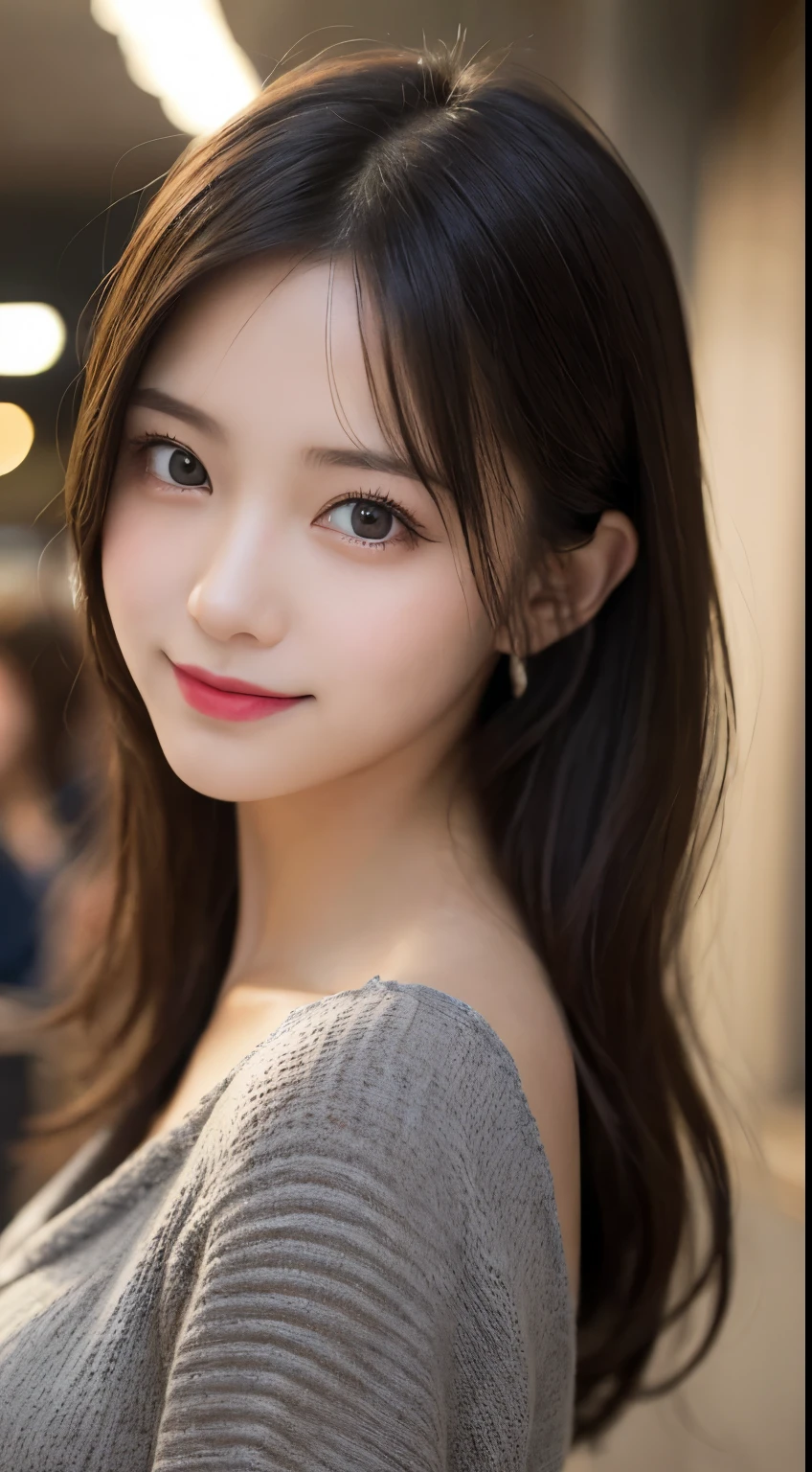 Tabletop, Highest quality, shape, Very detailed, finely, High resolution, 8k wallpaper, 完璧なダイナミックな構shape, Beautiful and exquisite,ランダムなcute髪,,Natural color lip, Bold sexy pose,smile、20-year-old girl、cute、Looking into the camera,Always blur the background,Perfect and beautiful face,Slim face and figure,Big eyes、Putting on gal makeup,Small face,smile,Blurred Background,Elegant feminine face、Cyberpunk Fashion、Fun in Shibuya、Disheveled Hair、Change pose randomly、Randomly change the shooting angle and position、Summer fashion for women、Disheveled Hair、Harajuku、Cool pose