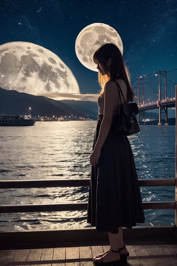 full moon night