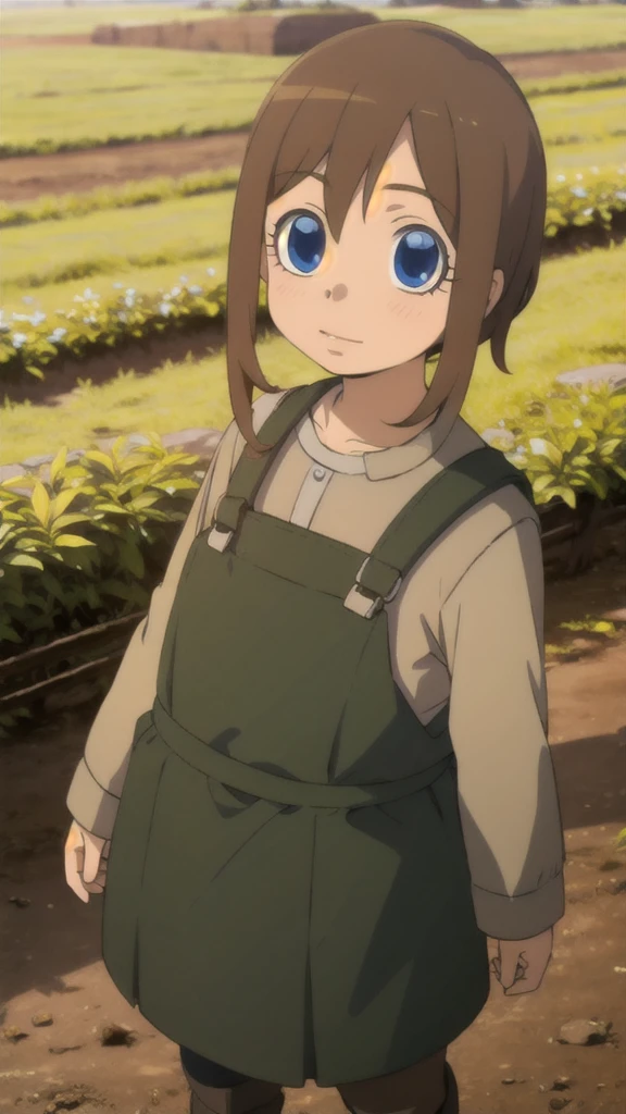 Small farmer in the field