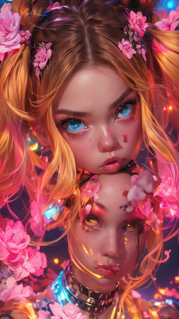 The character costume is KPOP, 9 sets of anime character stickers with different expressions, Hallyu collection style, Anime K-pop art style, Hallyu frontline style, Hallyu art style, kpop style, Official artwork, Chibi Art, Pisif, Blackpink style, Cute KPOP artwork in various poses, The popularity of the art station Pisif, lingerine, chibi,