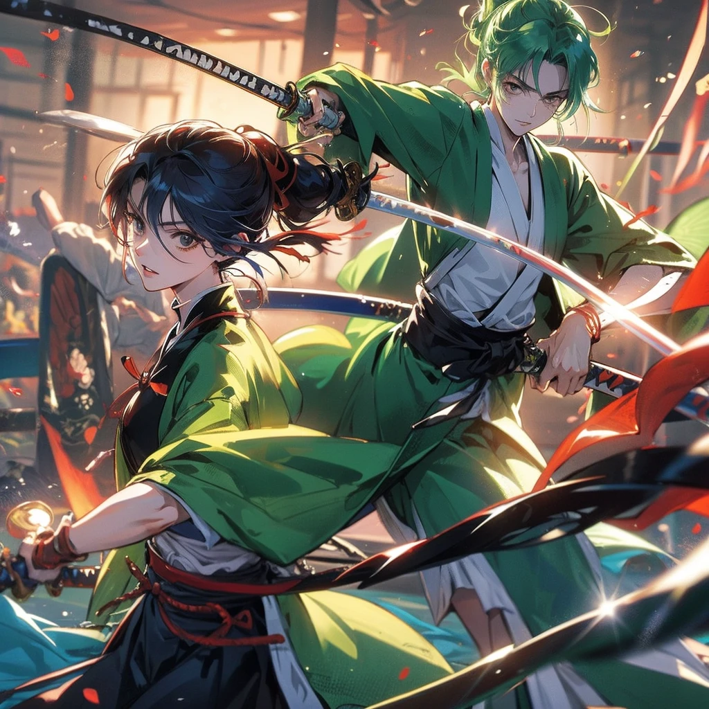 roronoa zoro, rurouni kenshin
