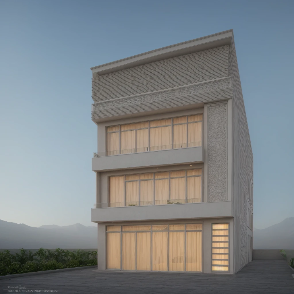 Masterpiece, high quality, best quality, a rendering of a row of modern apartment buildings with balconies, neo - classical style, neo - classical, neo-classical, wide angle exterior 2022, precise architectural rendering, neoclassical style, exterior design, inter dimensional villa, high quality rendering, architectural rendering, residential, neo classical architecture, ultra realistic rendering, rich house, architectural visualization
(mountainous scenery background) (night light:1.1)1 neoclassic house:1.2, townhouse, neo classic detail:1.2