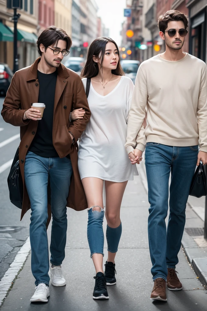 Imagine a dog barking at a couple and the couple walking calmly without it even looking like the dog exists
