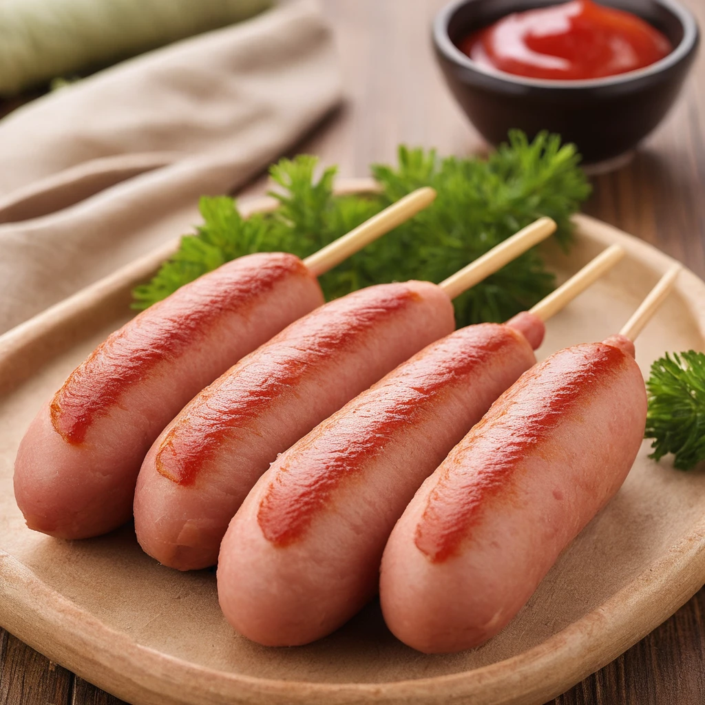 sausage,Covered with organic meat, Fuquan