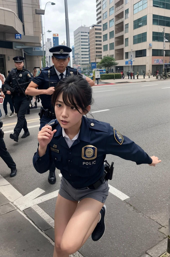 Running away from police officer Arrest Masa-san
