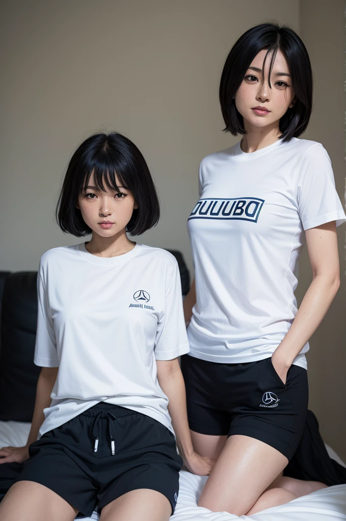 Fubuki with the Mercedes shirt
