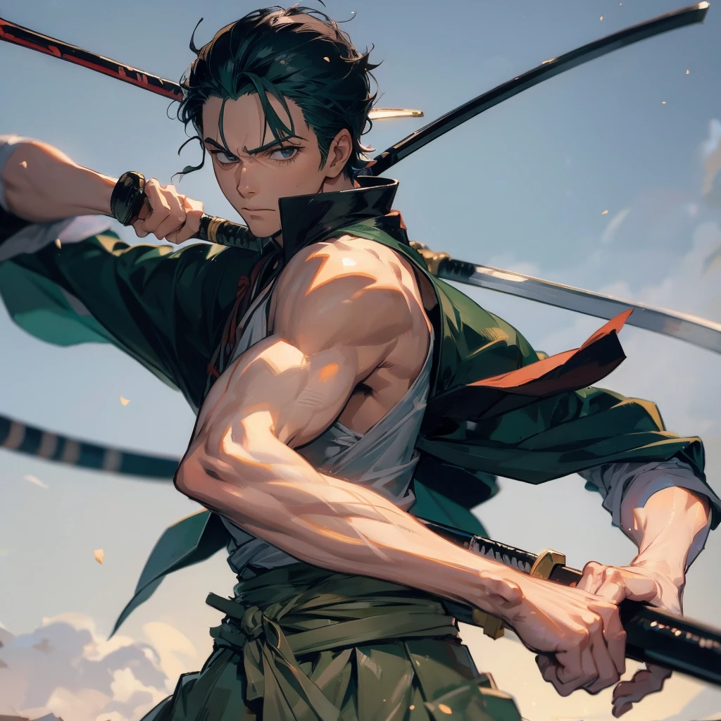 roronoa zoro, rurouni kenshin