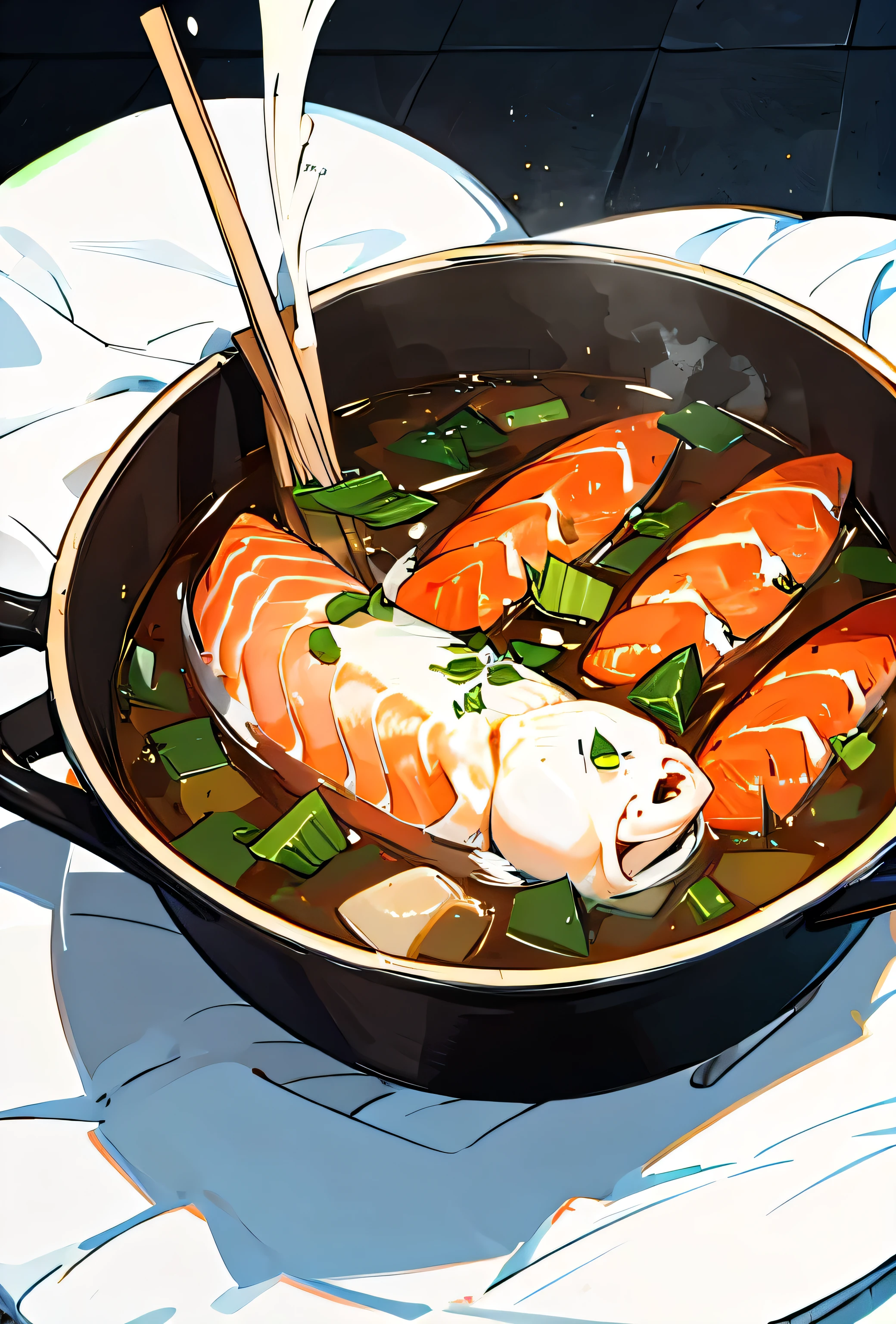 Hotpot fish