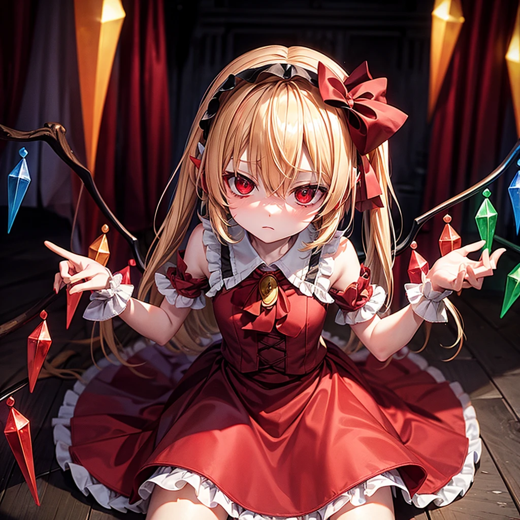 Flandre Scarlet Red Night Church　Expressionless