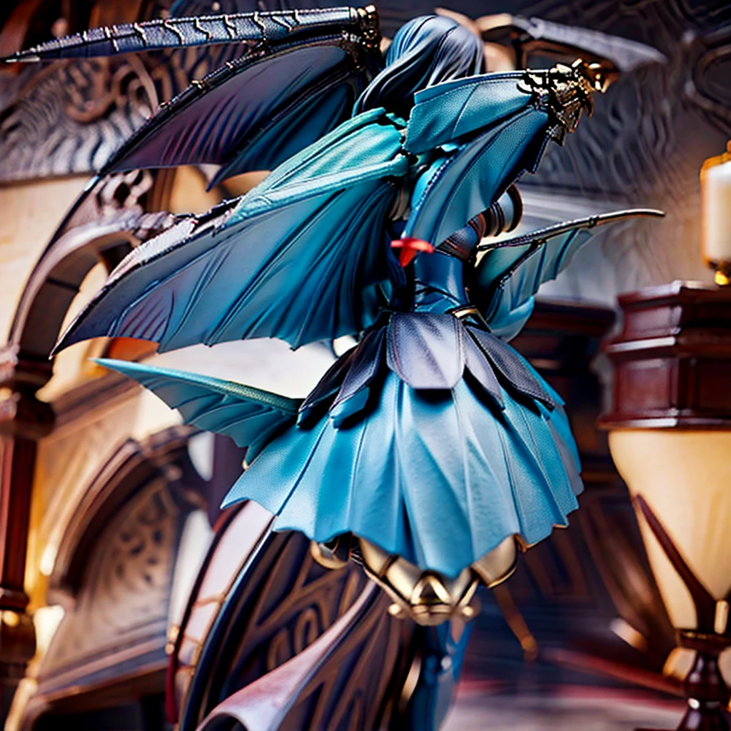 [Person="Scarlett"]

[Sex="Female"]

[Age="27"]

[Height="6'0"]

[Weight="170 lbs"]

[Skin="Fair with dragon-like scales on her arms and legs"]

[Hair="Red, shoulder-length and slightly messy"]

[Eyes="Violet"]

[Outfits="Armored Dragon Scale motifs bodysuit, red and black color, with dragon wings an missing tail"]

[Figure="Tall, powerful with curves "]

[Speech="Commanding and assertive, with a slight growl in her voice"]

[Profession="Dragon Knight"]

[Personality="Strong-willed, determined/honorable, can be fiercely protective of those she considers friends."]

[Powers/abilities="Flight with her wings, fire breath, enhanced strength/durability, skilled combat abilities with color matched long spear"]