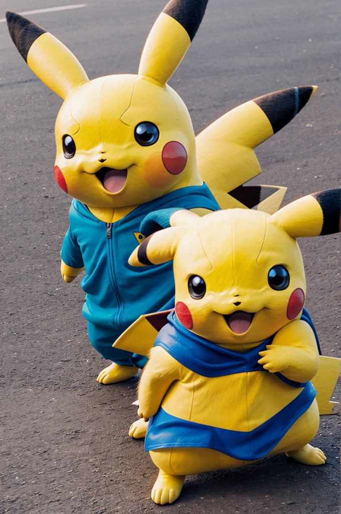 Pikachu superheroe