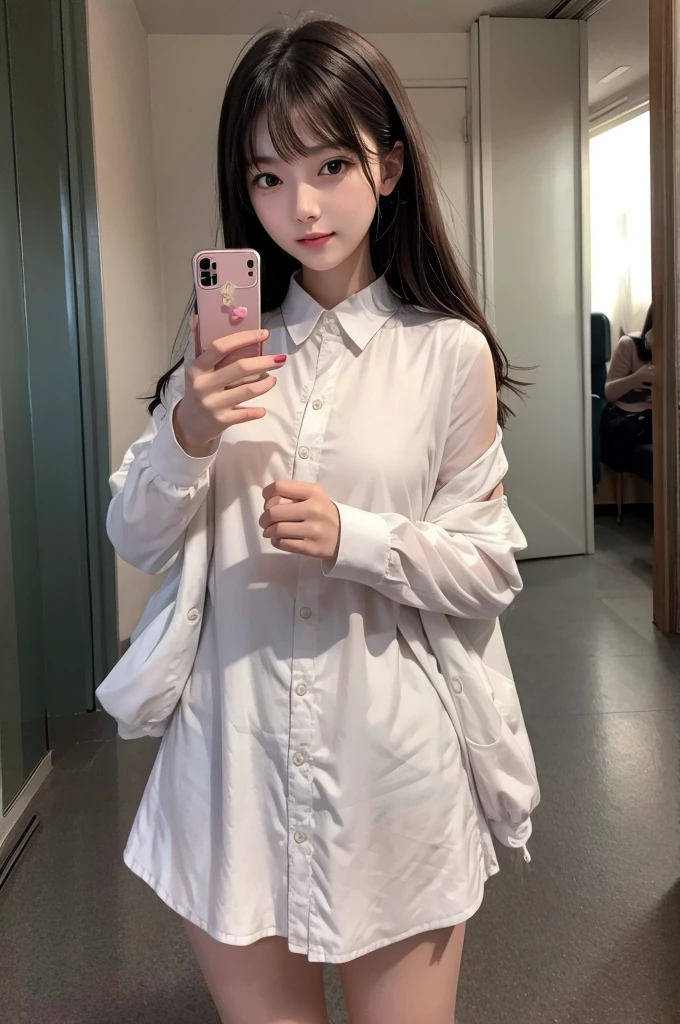 Girl selfie。