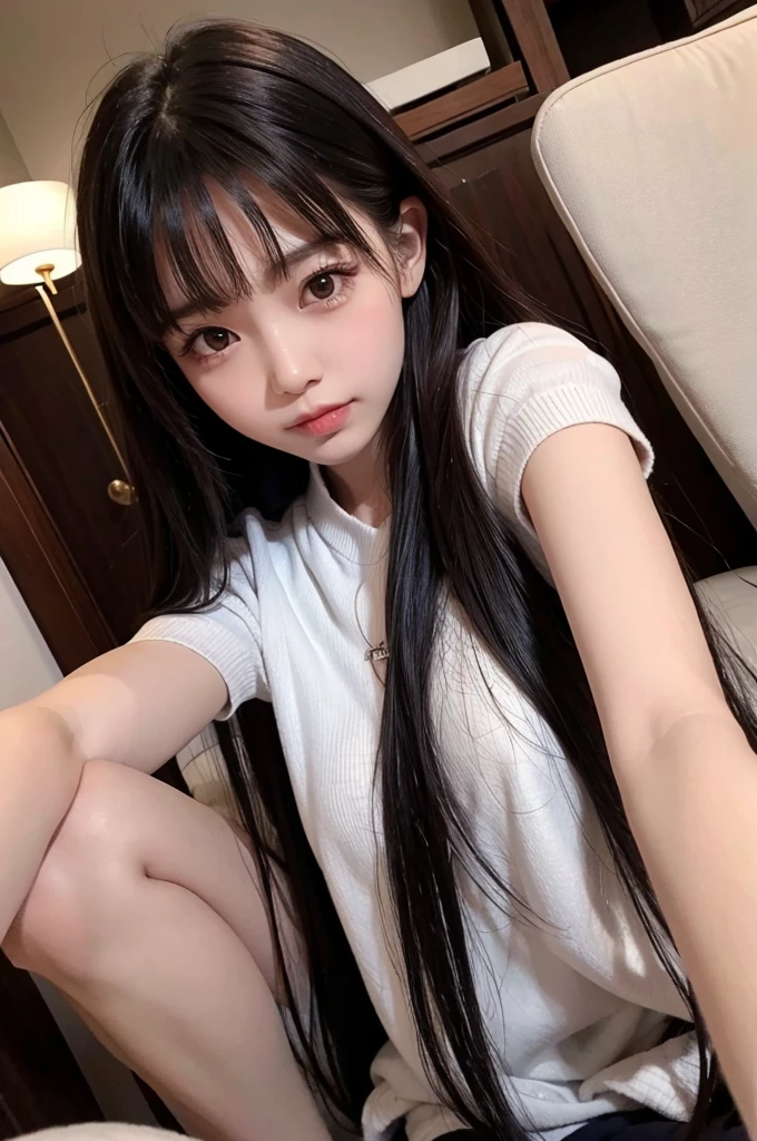 Girl selfie。