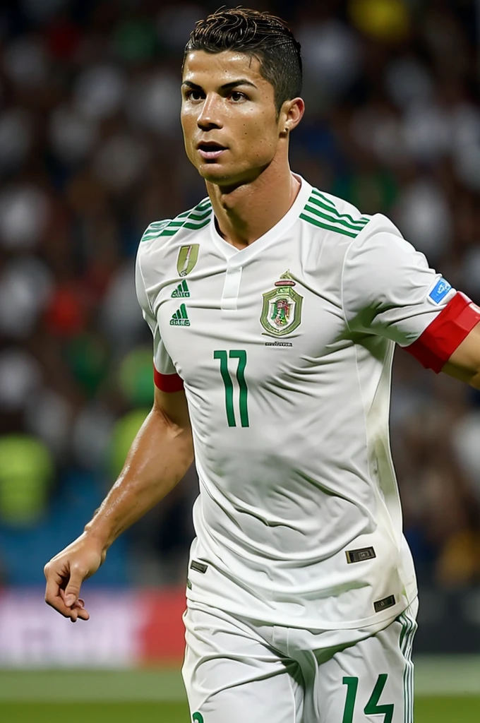 Cristiano Ronaldo playing for the Mexican national team 