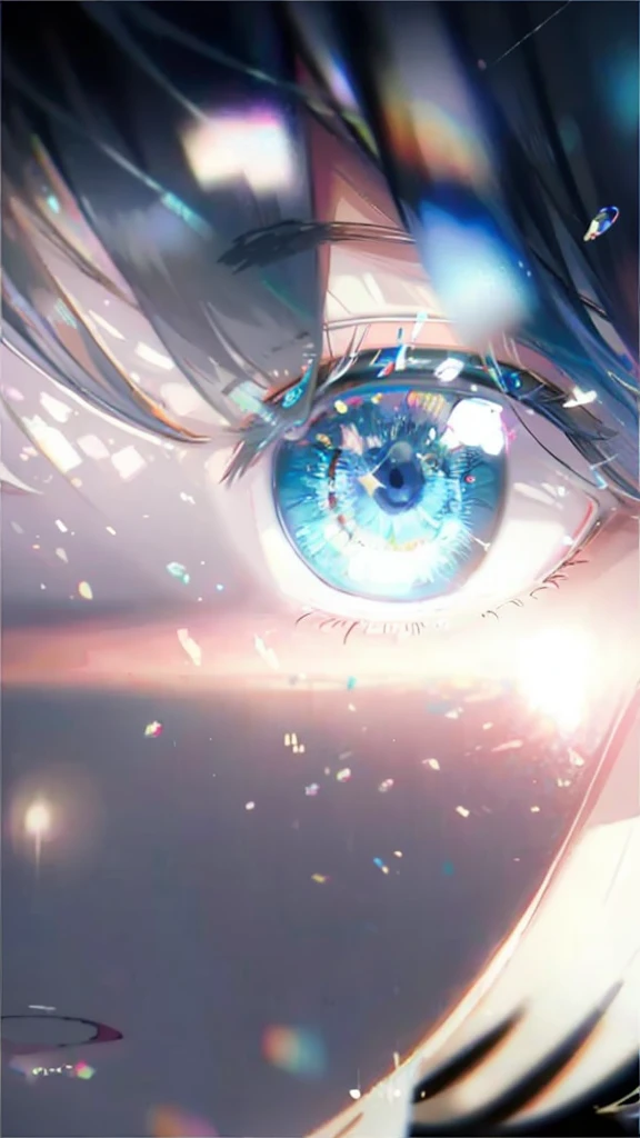 Anime girl with blue eyes and blue eyes isolated on white background, Blue Eye. Anime, anime visual, Clear Eyes Concept Art, huge anime eyes, blue shining eyes, Detailed Digital Anime Art, Sparkling blue eyes, Crystal Blue Eyes, photorealistic anime, beautidful eyes, eye reflections, ethereal anime, Ultra-detailed. Anime, dreamy psychedelic anime, eye reflections,heart
