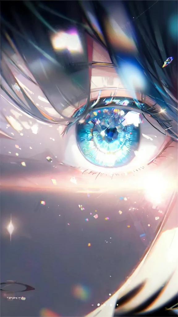 Anime girl with blue eyes and blue eyes isolated on white background, Blue Eye. Anime, anime visual, Clear Eyes Concept Art, huge anime eyes, blue shining eyes, Detailed Digital Anime Art, Sparkling blue eyes, Crystal Blue Eyes, photorealistic anime, beautidful eyes, eye reflections, ethereal anime, Ultra-detailed. Anime, dreamy psychedelic anime, eye reflections,heart