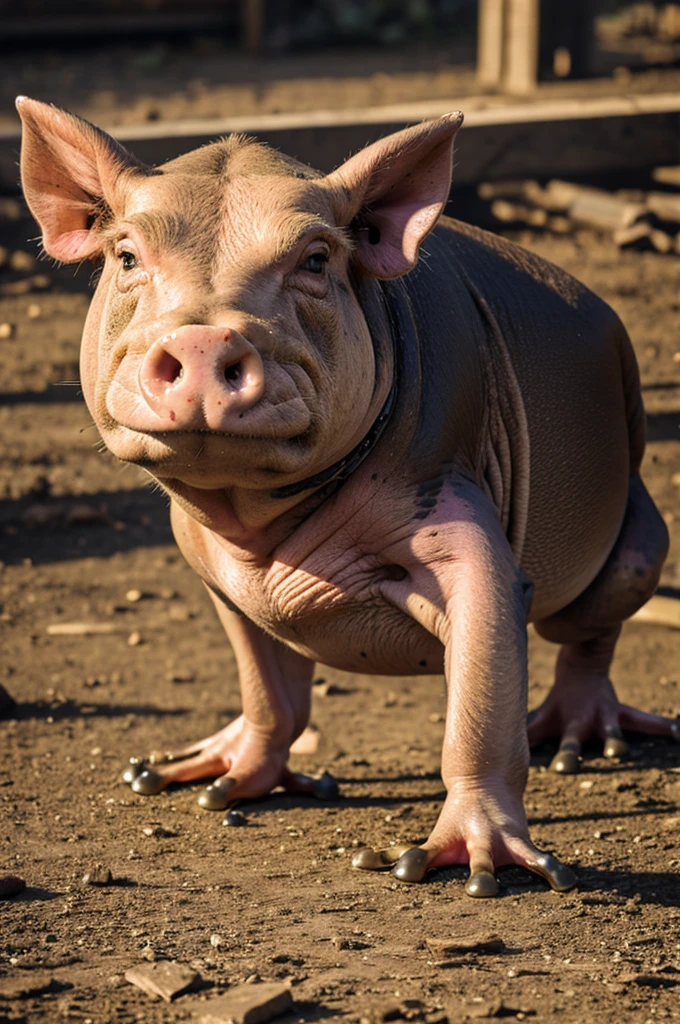 Mr. Frogs tough type pig