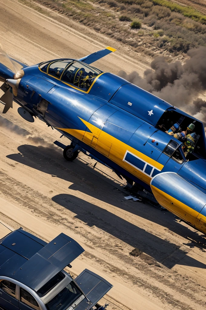Fighter plan crash