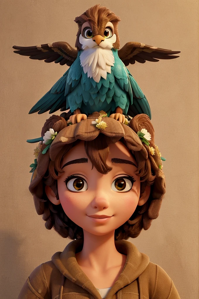 ((best quality)), ((masterpiece)), (detailed), perfect face
Desenhe um passarinho montando um ninho em uma arvore com galho no bico