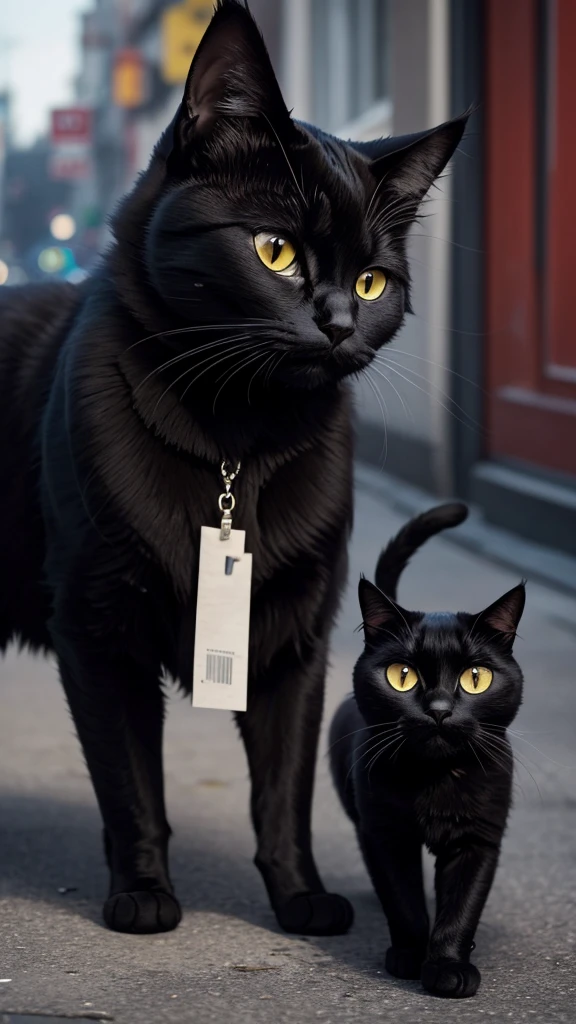 Certainly! Here is an English prompt for creating an AI-generated image with the specified details:
“Create a high-resolution image of a black cat with detailed fur. The background should depict an urban decay scene.”
If you need more specific instructions or details to be included, please let me know!