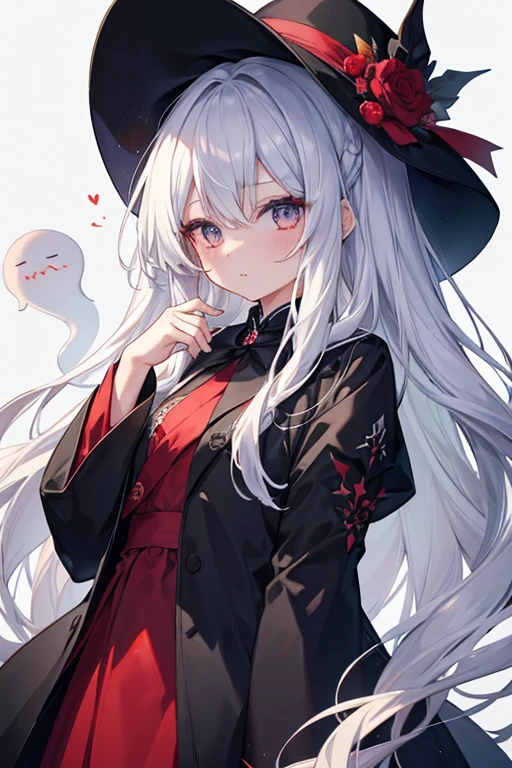A new world with red bow and wizard hat