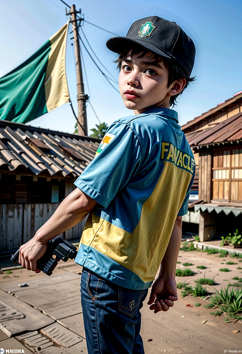 Boy located on Brazilian streets discovering that he has a sharingan