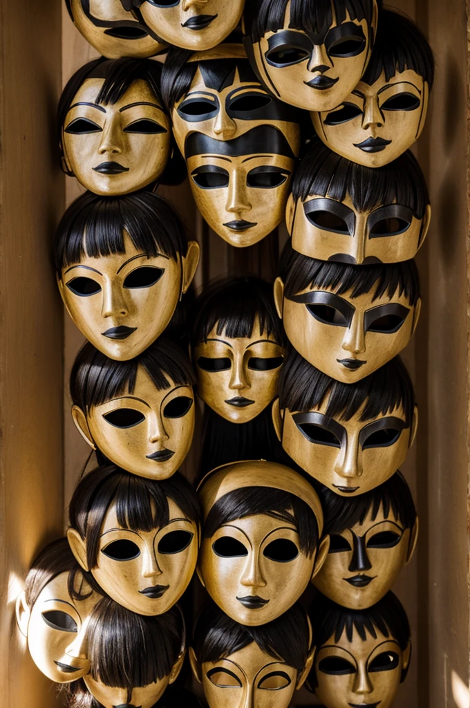 Mask stacking