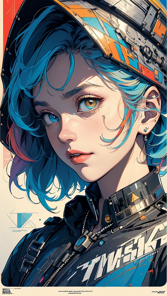 (((masterpiece, highest quality))),(((solo:1.2))),(((1girl:1.2))),32k wallpaper, very detailed, poster, vintage science fiction,(((((geometric cinematic movie poster))))), (bauhaus), shape,(((abstract))),(mid century modern),movie poster,(((((portfolio))))),(((((Close-up))))),(((((bust up))))),((((more various angle)))),(((highlight))),Vast landscape,((((heterochromia)))),(((complete. detailed face))),(((Extremely talented))),(((most complecated machine))),((Overall colorfully))(((text))),(((typography))),(((sentence))),(((Label))),(detailed movie poster),(((((most complicated machine))))),(((genius mechanic))),