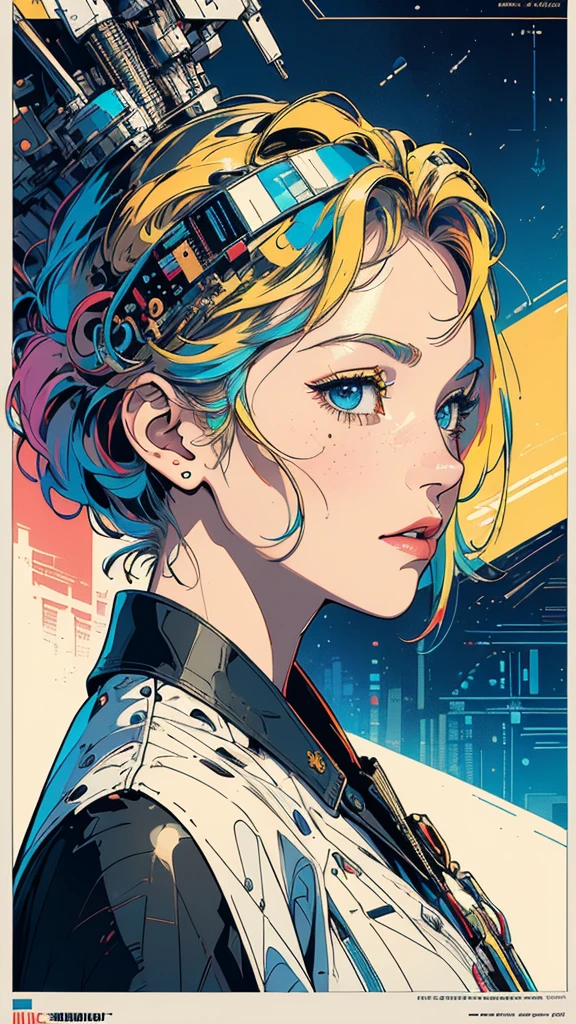 (((masterpiece, highest quality))),(((solo:1.2))),(((1girl:1.2))),32k wallpaper, very detailed, poster, vintage science fiction,(((((geometric cinematic movie poster))))), (bauhaus), shape,(((abstract))),(mid century modern),movie poster,(((((portfolio))))),(((((Close-up))))),(((((bust up))))),((((more various angle)))),(((highlight))),Vast landscape,((((heterochromia)))),(((complete. detailed face))),(((Extremely talented))),(((most complecated machine))),((Overall colorfully))(((text))),(((typography))),(((sentence))),(((Label))),(detailed movie poster),(((((most complicated machine))))),(((genius mechanic))),