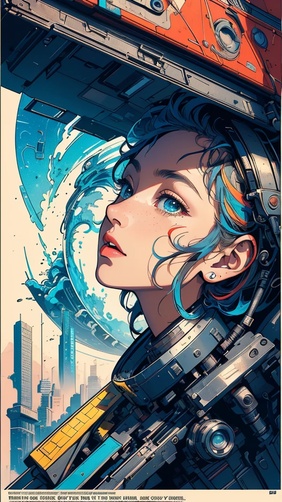 (((masterpiece, highest quality))),(((solo:1.2))),(((1girl:1.2))),32k wallpaper, very detailed, poster, vintage science fiction,(((((geometric cinematic movie poster))))), (bauhaus), shape,(((abstract))),(mid century modern),movie poster,(((((portfolio))))),(((((Close-up))))),(((((bust up))))),((((more various angle)))),(((highlight))),Vast landscape,((((heterochromia)))),(((complete. detailed face))),(((Extremely talented))),(((most complecated machine))),((Overall colorfully))(((text))),(((typography))),(((sentence))),(((Label))),(detailed movie poster),(((((most complicated machine))))),(((genius mechanic))),