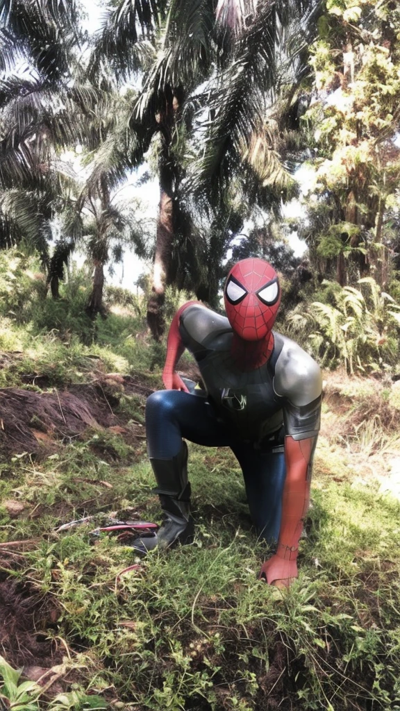 Spiderman cyberpunk