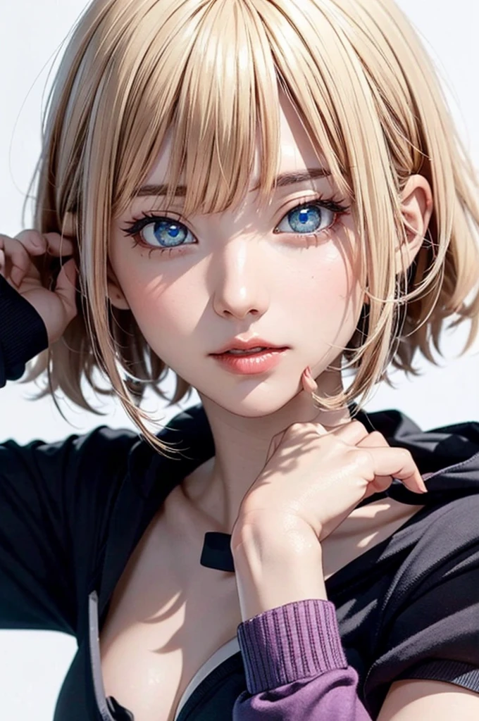 In the summer of Japan, August 2 is Pants Day, Beautiful girl enjoying a hot summer day wearing only panties.
She has a side-cut layered bob hairstyle, Blonde hair color with pink inner color. She has beautiful sparkling purple eye color, break
masterpiece, Best Quality,(Photorealistic: 1.4),Ultra High Resolution, unity 8k, (Beautiful detailed eyes:1.6),Symmetrical, extra detailed face, Perfect Lighting, (Perfect hands, Perfect Anatomy),(White background:1.3)