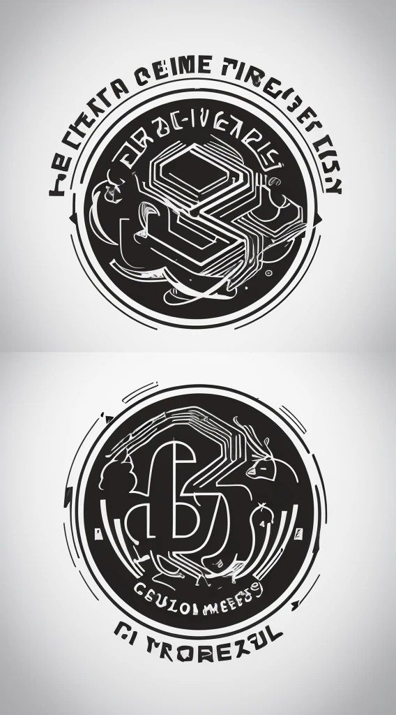 Vector Art, creative logo design, Logo with the text of classmates good media, ,Color design, Minimalist and pure